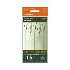 Life Orange Method Hair Rigs Hook #10, Series 3 - 5pcs -Vissen Kortingswinkel 40f5f34415d2e65c