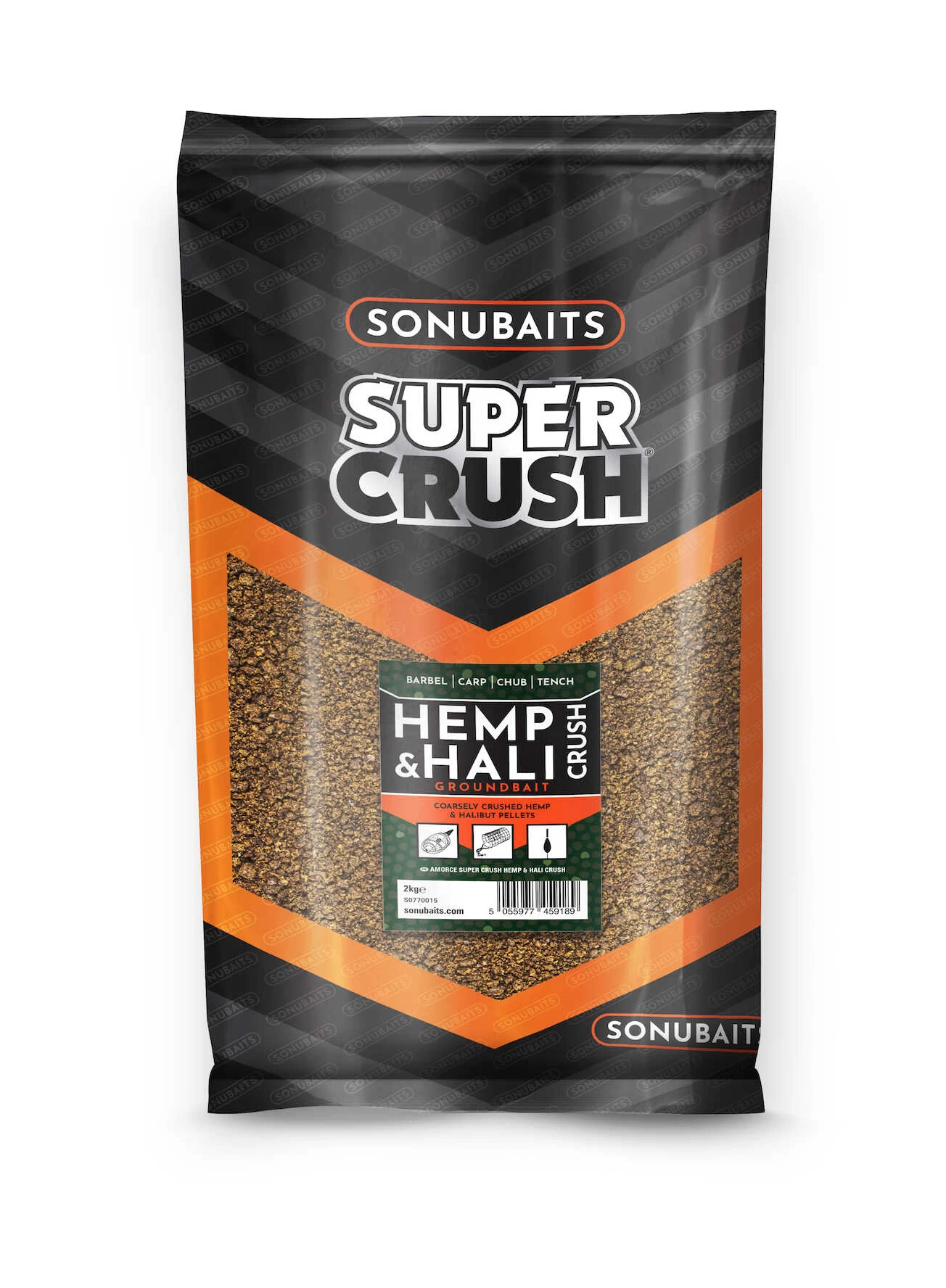 Sonubaits Supercrush Hemp & Hali Lokvoer (2kg) 3 Sonubaits Supercrush Hemp & Hali Lokvoer (2kg)