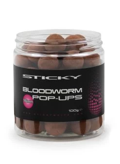 Sticky Baits Bloodworm Pop-Ups 12mm -Vissen Kortingswinkel 482d502d95deaf2b