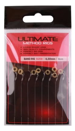 Ultimate Method Hair Rig Baitband Size 10 / 0,22mm / 8cm / 8pcs 9 Ultimate Method Hair Rig Baitband Size 10 / 0,22mm / 8cm / 8pcs -Vissen Kortingswinkel 61360ce503ca7798