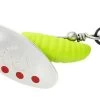 Savage Gear Grub Spinner Silver Red Lime 3.8g -Vissen Kortingswinkel 74a9f40dd34444bb