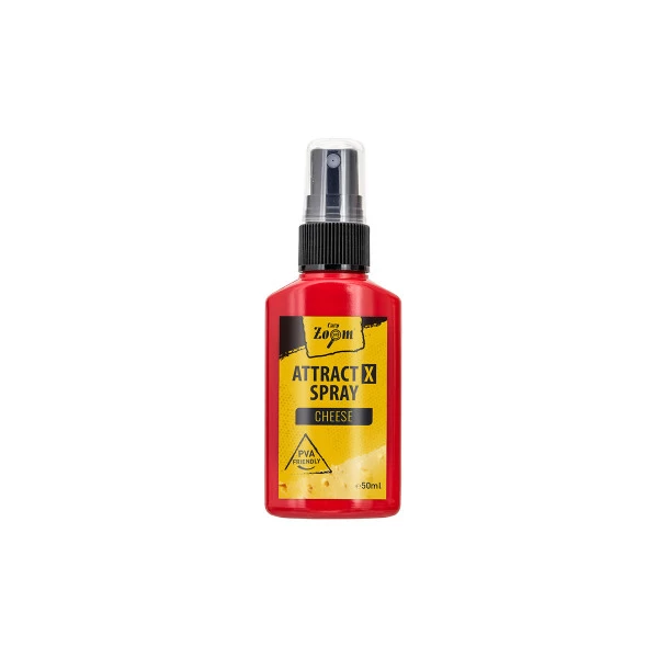 Carp Zoom AttractX Spray Liquid Cheese 50ml 3 Carp Zoom AttractX Spray Liquid Cheese 50ml