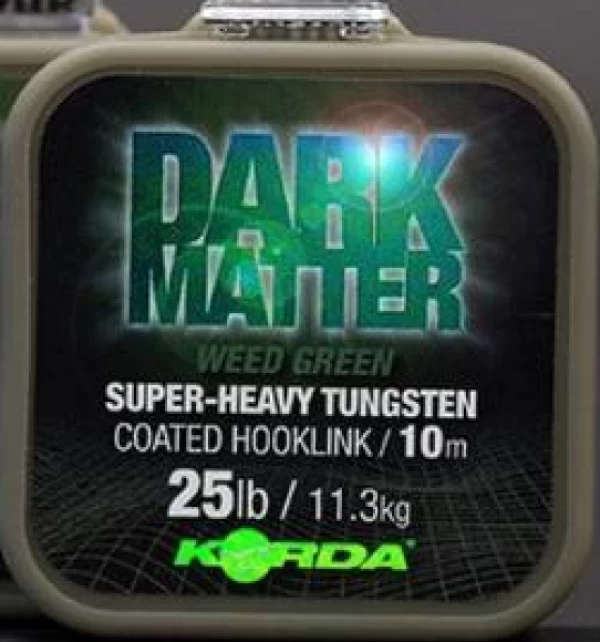 Korda Dark Matter Super-Heavy Tungsten Coated Hooklink Brown 25lb 3 Korda Dark Matter Super-Heavy Tungsten Coated Hooklink Brown 25lb