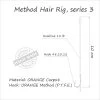 Life Orange Method Hair Rigs Hook #10, Series 3 - 5pcs -Vissen Kortingswinkel 871c0351ce35d839