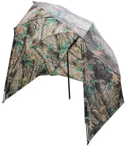 Ultimate 50'' Storm Brolly Camo (Inc. Haringen & Tension Poles) -Vissen Kortingswinkel 89e1d402061faa35