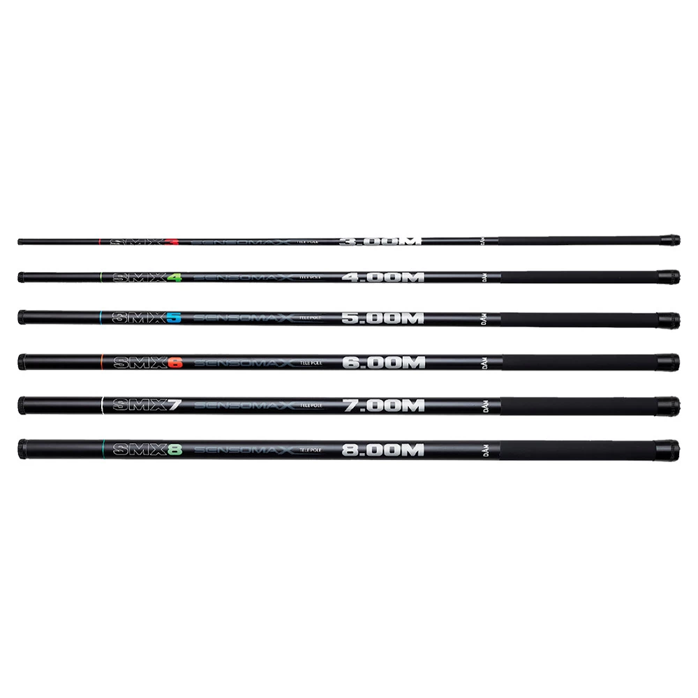 DAM Sensomax Tele Pole Vaste Hengel 6m 3 DAM Sensomax Tele Pole Vaste Hengel 6m