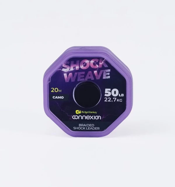 RidgeMonkey Connexion Shock Weave Braided Shock Leader 4 RidgeMonkey Connexion Shock Weave Braided Shock Leader - Afbeelding 2