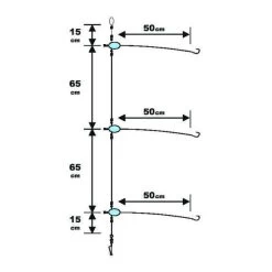 Sunset BDL Boat RS Competition Special Sparidae Fluorocarbon Rig