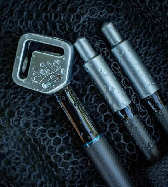 Aqua Atom Landing Net 2-Piece 6ft 8 Aqua Atom Landing Net 2-Piece 6ft - Afbeelding 6