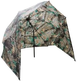 Ultimate 50'' Storm Brolly Camo (Inc. Haringen & Tension Poles) -Vissen Kortingswinkel e147ac382793877a