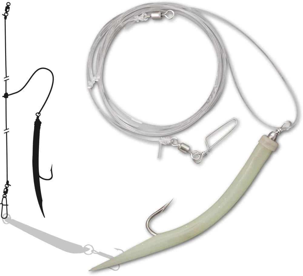 Zebco Z-Sea Cod Rig 8/0 Zeevis Onderlijn Self-Luminous 3 Zebco Z-Sea Cod Rig 8/0 Zeevis Onderlijn Self-Luminous